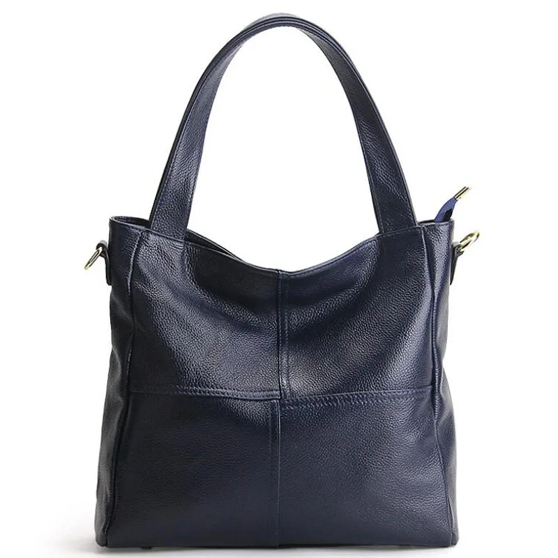 

large-capacity Women's bag 2019 new European and American fashion leather Messenger bag shoulder bag Leisure handbag