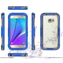 Waterproof Cases For Samsung S7 S7edge Hard Plastic Swimming Diving Underwater Full Protective Shell