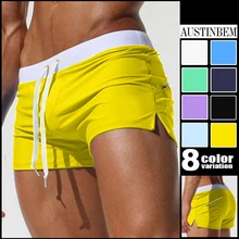 Купальники мужские плавки сексуальные мужские шорты для плаванья купальники мужские Maillot De Bain Homme модель 22308