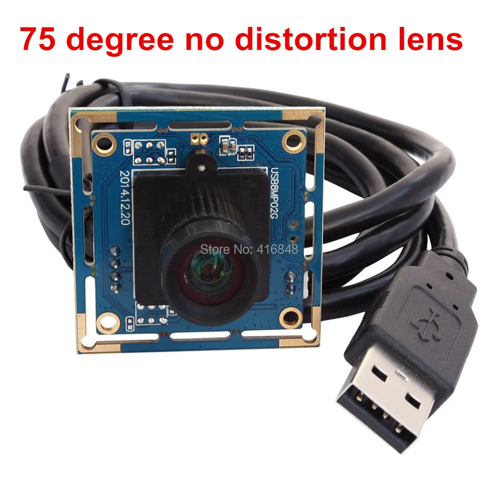 8MP MJPEG 3264X2448 датчик высокой четкости Sony IMX179 высокоскоростной USB2.0 75 градусов