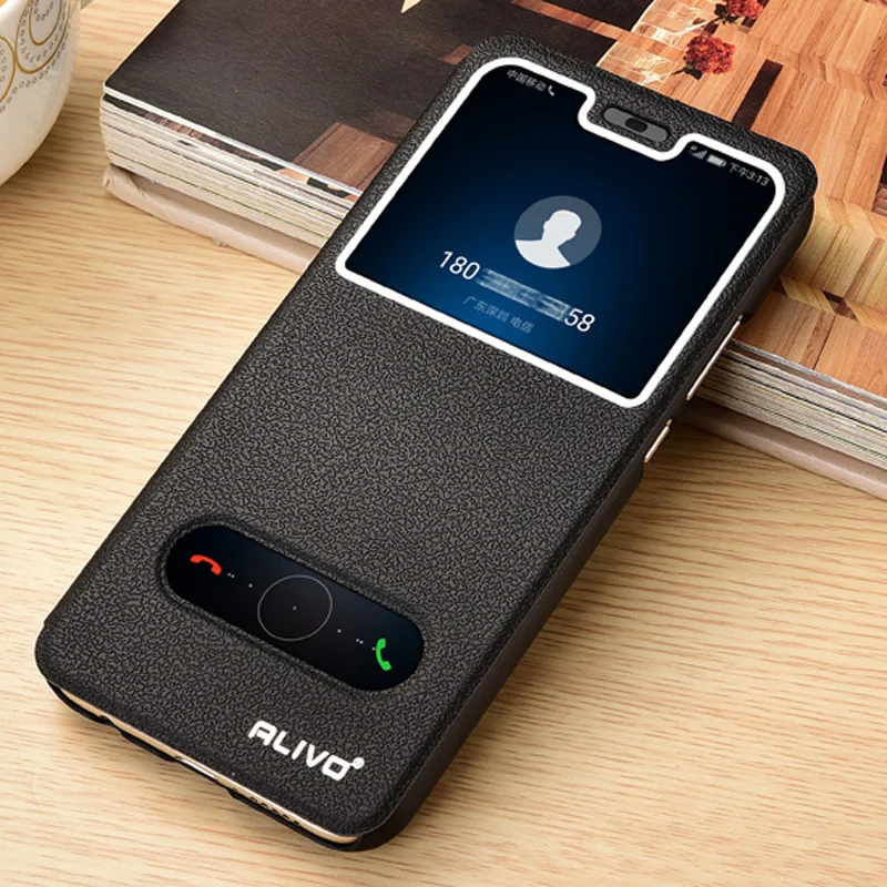 

Funda Honor 8X Case View Window Stand Leather Case For Huawei Honor 8X Flip Cover Coque Honor 8X max Case Honor 8X 8 X X8 Case