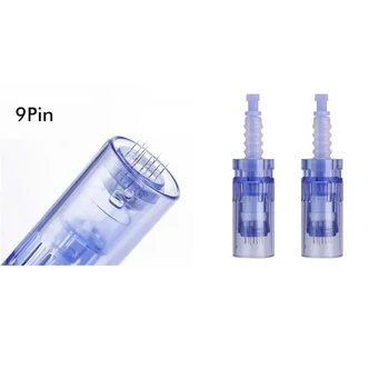

50pcs/lot, 9pin / 12pin Electric A6 Derma Pen Needles Cartridge for scar/Stretch Marks, Auto Microneedle Needle Tip