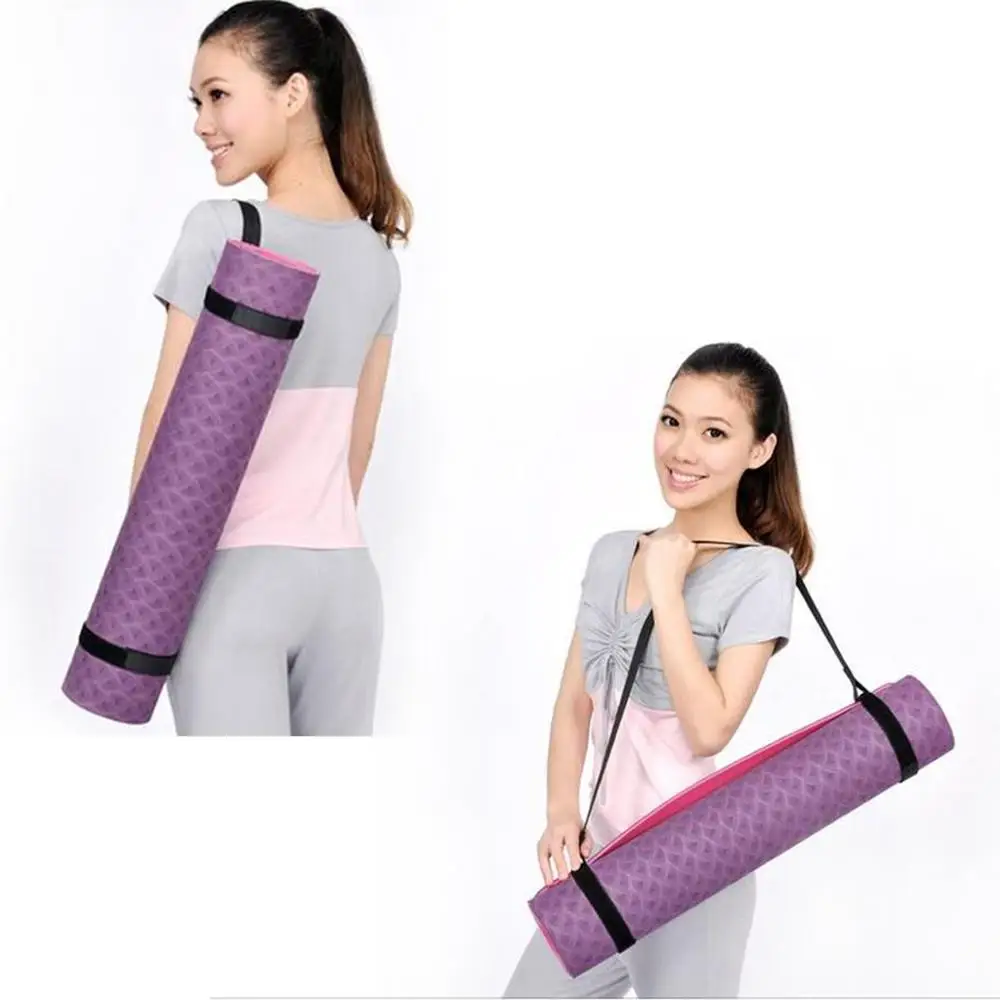 Cotton Yoga Mat Carrying Strap Slings Belts Stretch Adjustable Yoga Mat Shoulder Strap For Gym Sport Exercise (2)