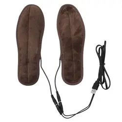 Стопы USB моющиеся стельки для обуви теплые обувь перезаряжаемые Подогрев