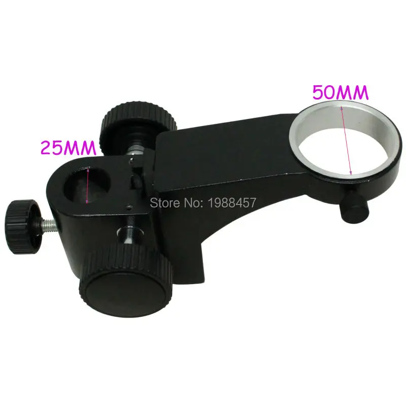 

Heavy Diameter 50mm Dia Monocular Adjustable Zoom Gear Video Microscope Metal Part Holder Ring Arm