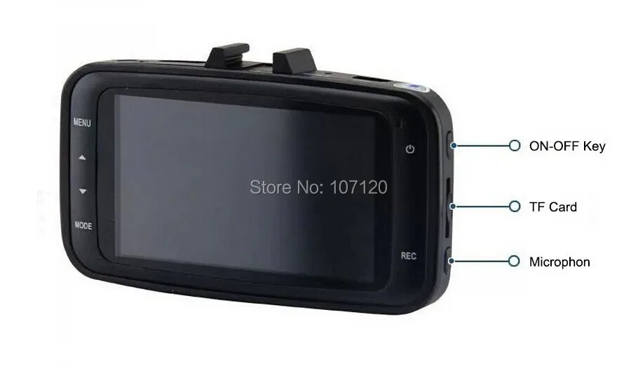 Новое высокое качество 1080 P Автомобильная камера DVR видео Регистраторы Dash Cam g-сенсор HDMI GS8000L 140 с широкоугольным объективом с углом обзора