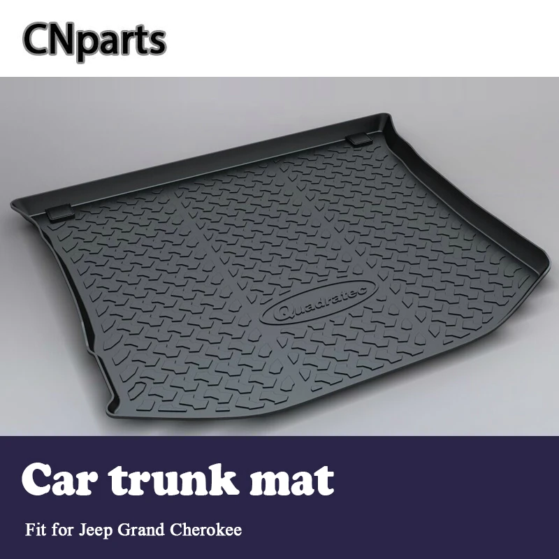 

CNparts 1Set Car Cargo rear trunk mat For Jeep Grand Cherokee 2012-2019 ZJ WJ WK WK2 Waterproof Anti-slip Mat accessories