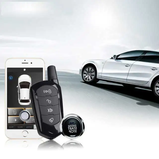  For Bmw Remote Start Smartphone Car Key Auto Keyless Entry System Car Alarm System Auto PKE Start S