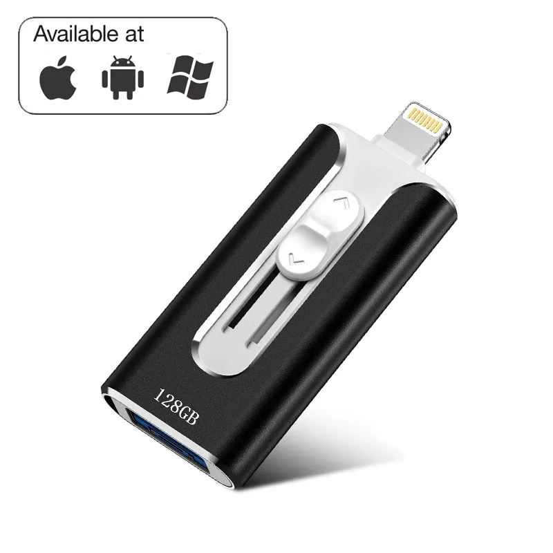 Флеш накопитель Vicsoul 3 0 для iPhone/Android 16 ГБ 32 64 128 в 1 флэш Otg Usb зашифрованный 0|USB