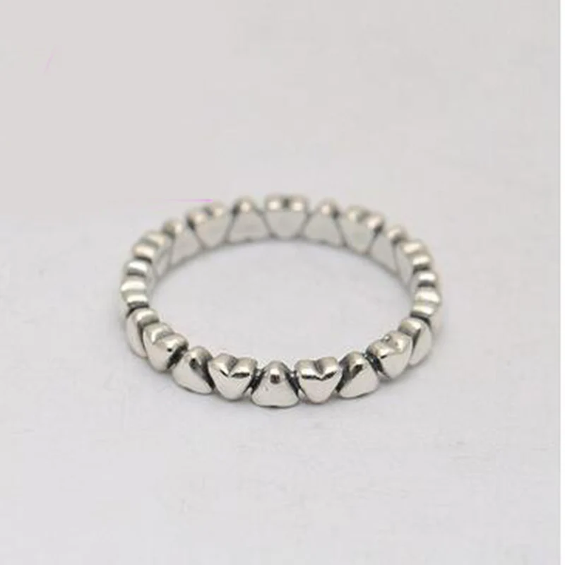 

2017 new fashion ring genuine s925 sterling silver love ring for ladies, couple DIY support wholesale
