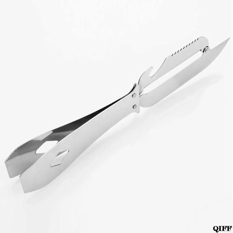 

Muti-function Steel Scraper For Peeling Fruit Vegetable Fish Scale With Serrated Blade Pointed End Peeler Kitchen Knife JUN05