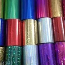 Горячая фольга 2 рулона. Цвет: серебристый, черный, золотой, красный, синий, зеленый по желанию. Размер: 8 см x 120 м