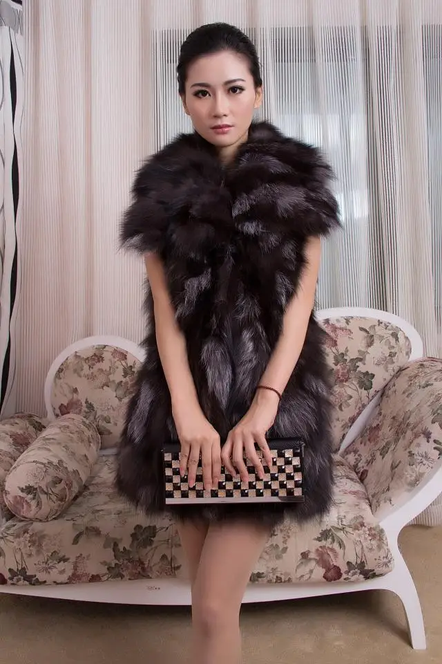 Aliexpress.com : Buy Women New Arrival Real Fox Fur Coat Genuine ...