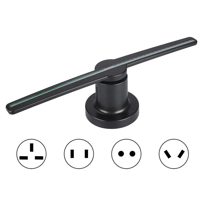 3D Hologram Advertising Display LED Fan Holographic Imaging 3D Naked Eye LED Fan light 3d Display Advertising logo Light Decor 3D Hologram Advertising Display LED Fan Holographic Imaging 3D Naked Eye LED Fan light 3d Display Advertising logo Light Decor