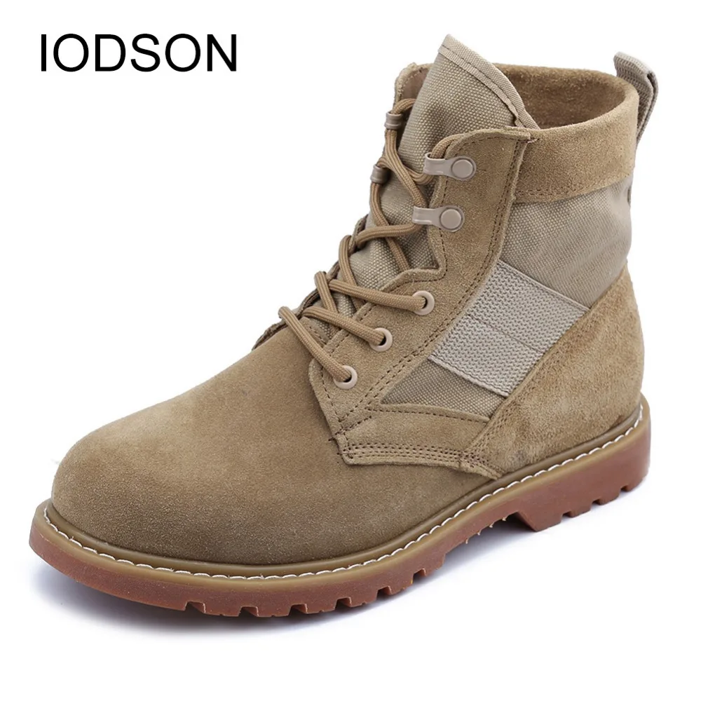 High Quality Men's Military Desert Tactical Boots Breathable Ankle