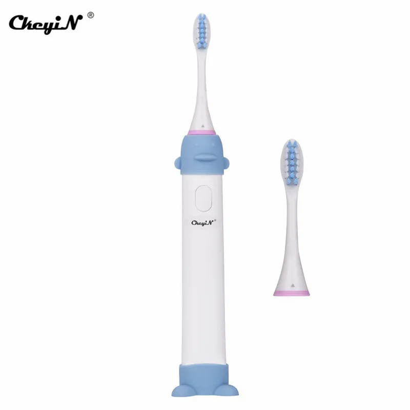 

Intelligent Ultrasonic Electric Toothbrush Whitening Waterproof Rechargeable Teeth Brush Adults Kids with Replacement Heads
