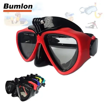 

Diving Mask Underwater Camera Mask Diver Glasses Eyewear Silicone Waterproof Adult Diving Equipment Goggles RL15-0024