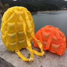 Дорожная сумка для отдыха, надувная пляжная сумка яркого цвета, прозрачный водонепроницаемый рюкзак, складной органайзер для путешествий