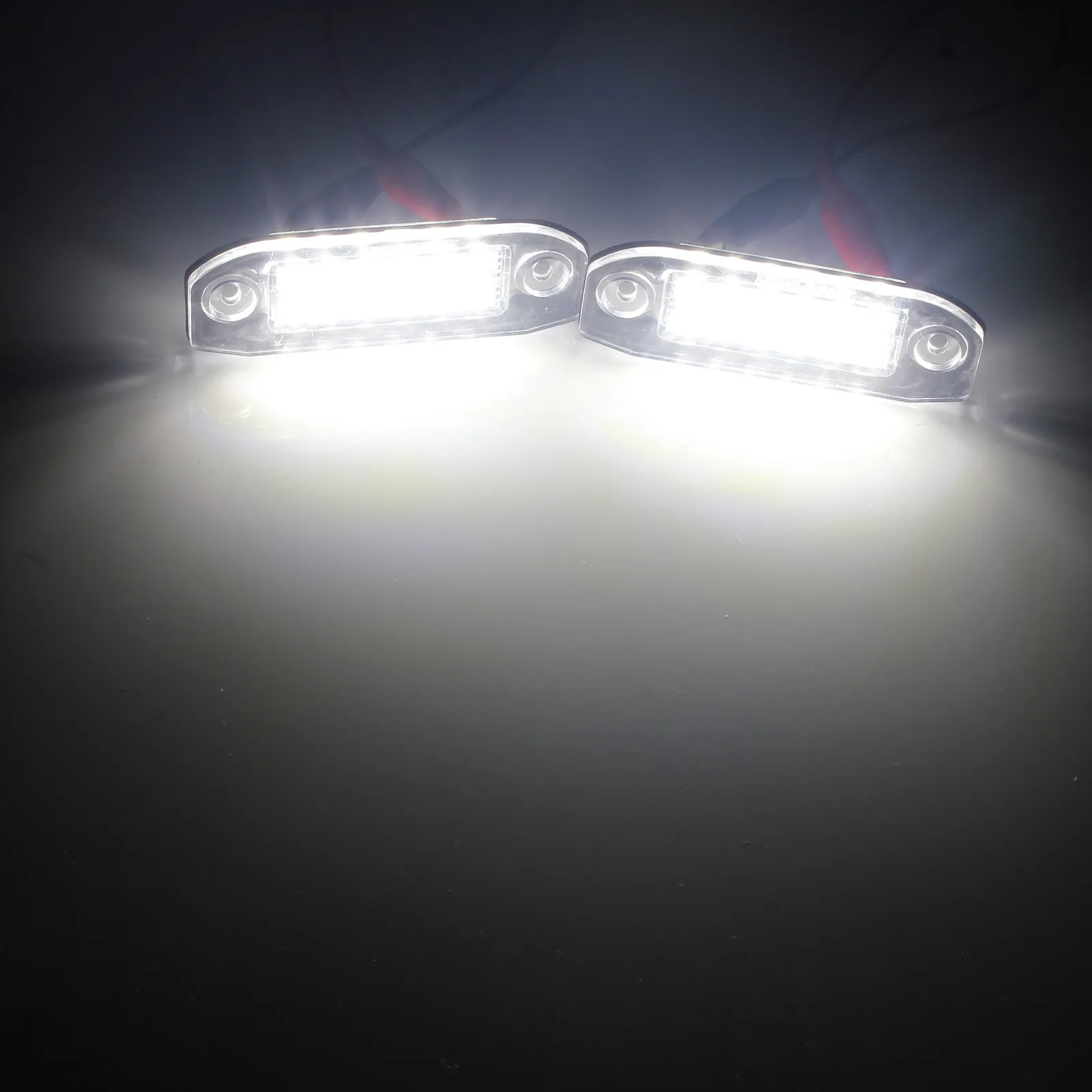 Angrong 2X светодиодный номерной знак Светильник лампы ошибок для Volvo C70 S40 S60 S80 V60 V70