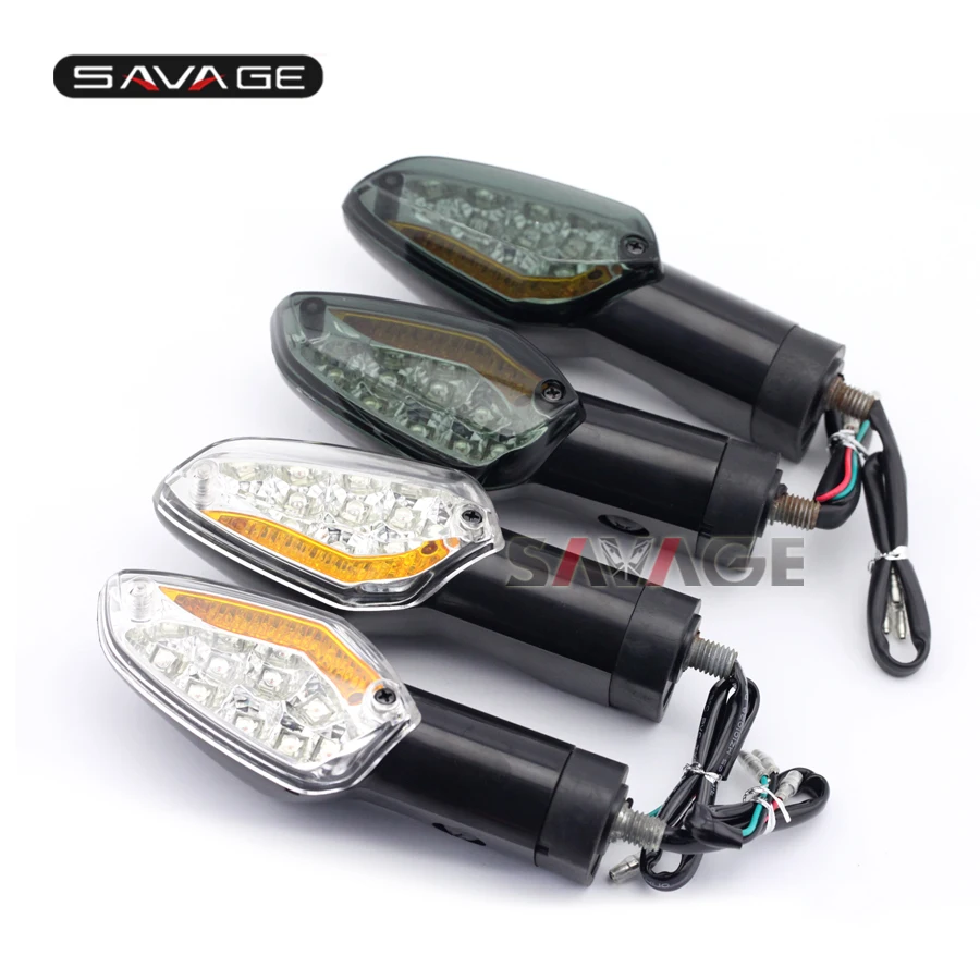 

For HONDA CBR250R 10-12, CBR300R 14-15, CB300F 14-15, Smoke Motorcycle Accessories LED Turn Signal Indicator Lights Blinker Lamp