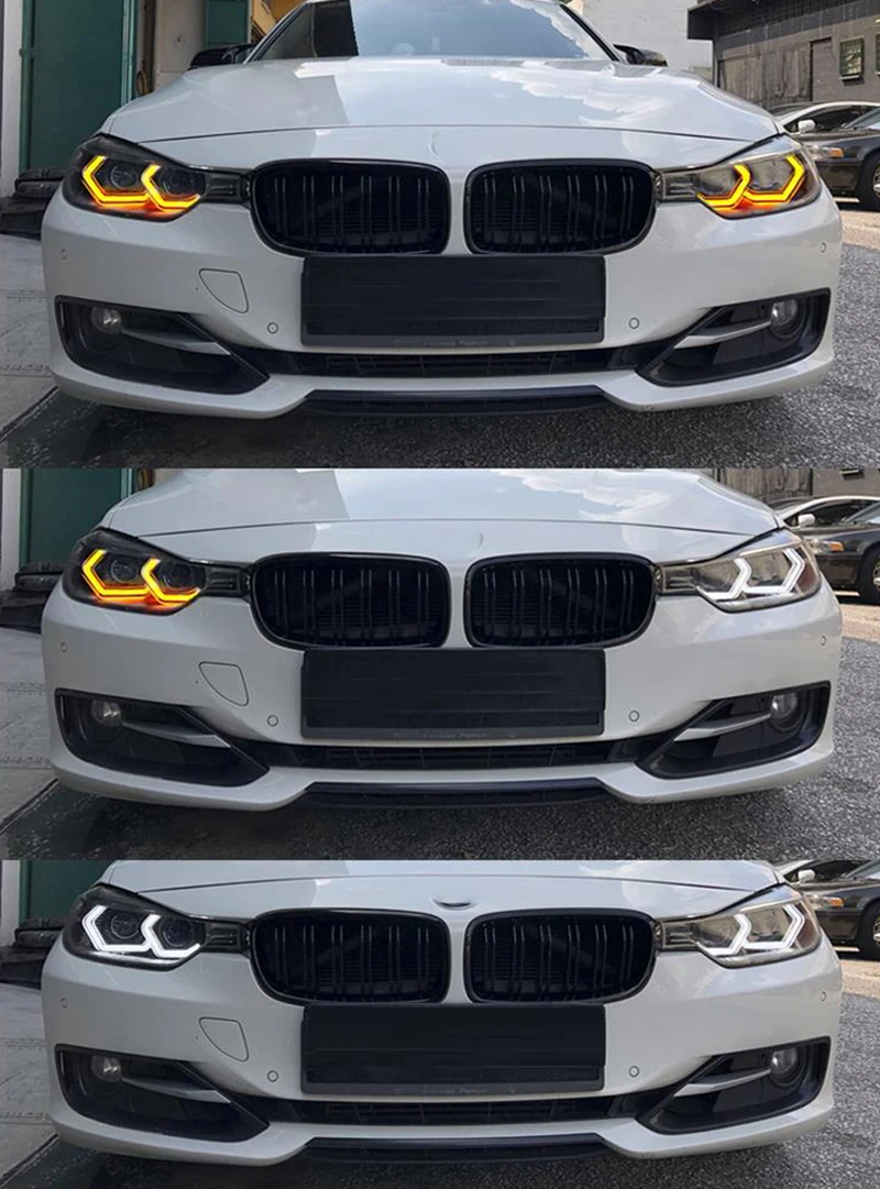 Горки M4 знаковые Стиль с украшением в виде кристаллов светодиодный Ангельские глазки Наборы для BMW на возраст 2, 3, 4, 5, серии F30 F32 F82 F80 M3 M4 M5
