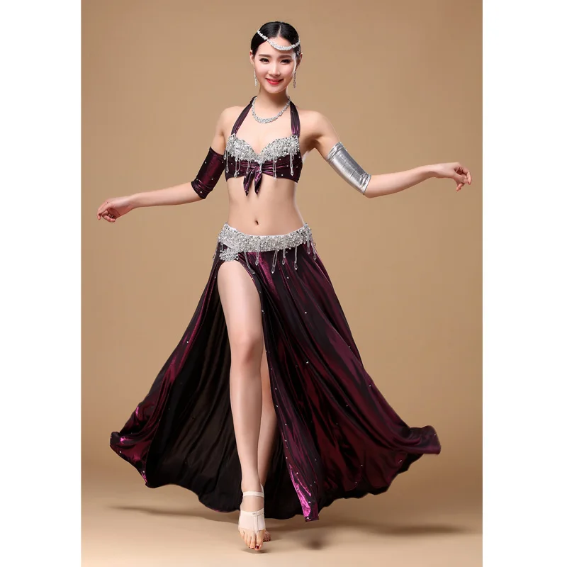 SESERIA Newest Bollywood Indian Belly Dance Costumes For