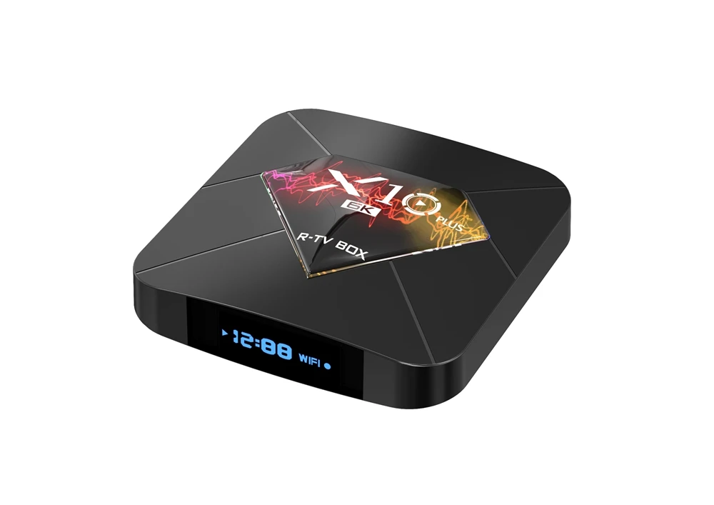 6K tv Box X10 Plus Android 9,0 Allwinner H6 Четырехъядерный 4 ГБ 32 ГБ 64 Гб 2,4G WiFi USB3.0 Поддержка 6K* 4K H.265 Смарт медиаплеер