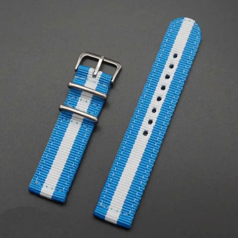 wo paragraph canvas 20mm nylon watch strap 22mm watch band 18mm nato strap Dw solid color Watch Belts wo paragraph canvas 20mm nylon watch strap 22mm watch band 18mm nato strap Dw solid color Watch Belts