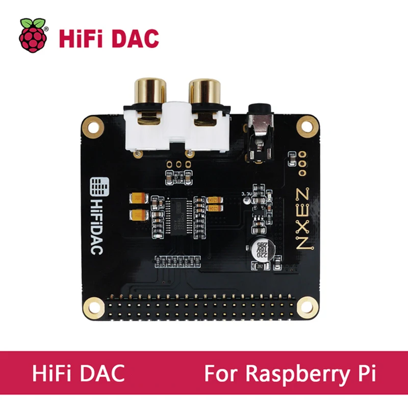 HiFi DAC Expansion Board V1.1 For Raspberry Pi for Raspberry Pi HiFi DAC Expansion Board V1.1 For Raspberry Pi for Raspberry Pi