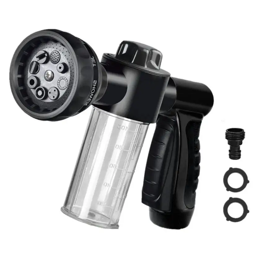 

Mighty Blaster Foam Sprayer Garden Hose Nozzle Sprayer With 8 modes For Car Pet Plants nozzle garden