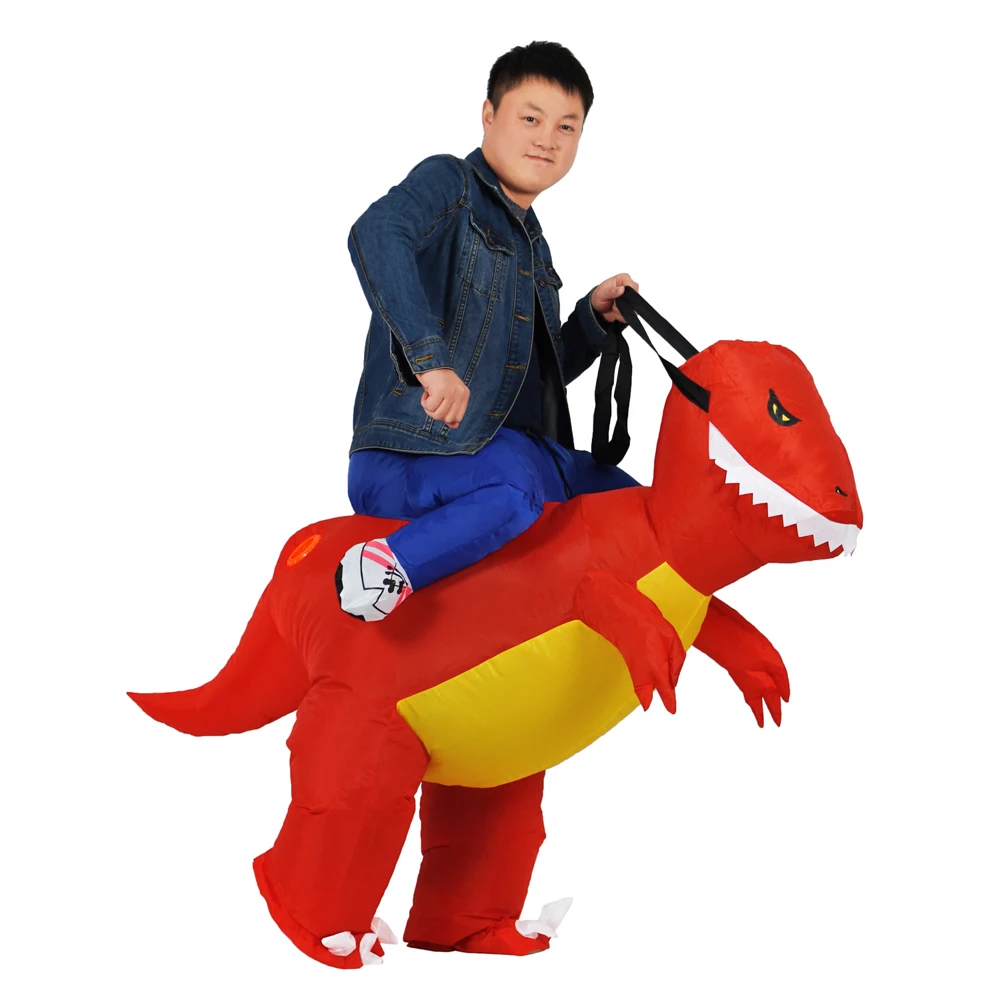 JYZCOS надувной костюм динозавра T Rex детские костюмы на Хэллоуин вечерние