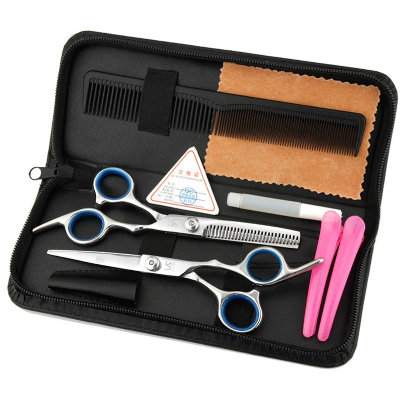 

Hair Scissors Kit Professional Hairdressing Scissors High Quality Cutting Thinning Scissor Shears Hairdresser Barber Tool