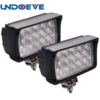 

2PCS 7 Inch Flood LED Work Lights 45W Fog Light Trucks headlights Running Lamps for Jeep 4x4 SUV ATV 4WD Golf Cart Boat Lighting