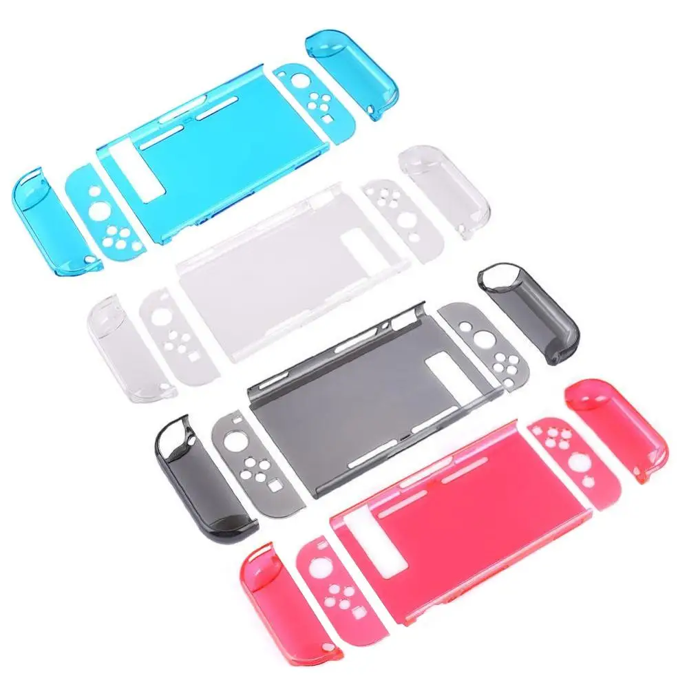 

Game Console Transparent PC Crystal Protective Cover Case For Nintendo Switch NS Transparent Wear-resistant And Dirt-resistant