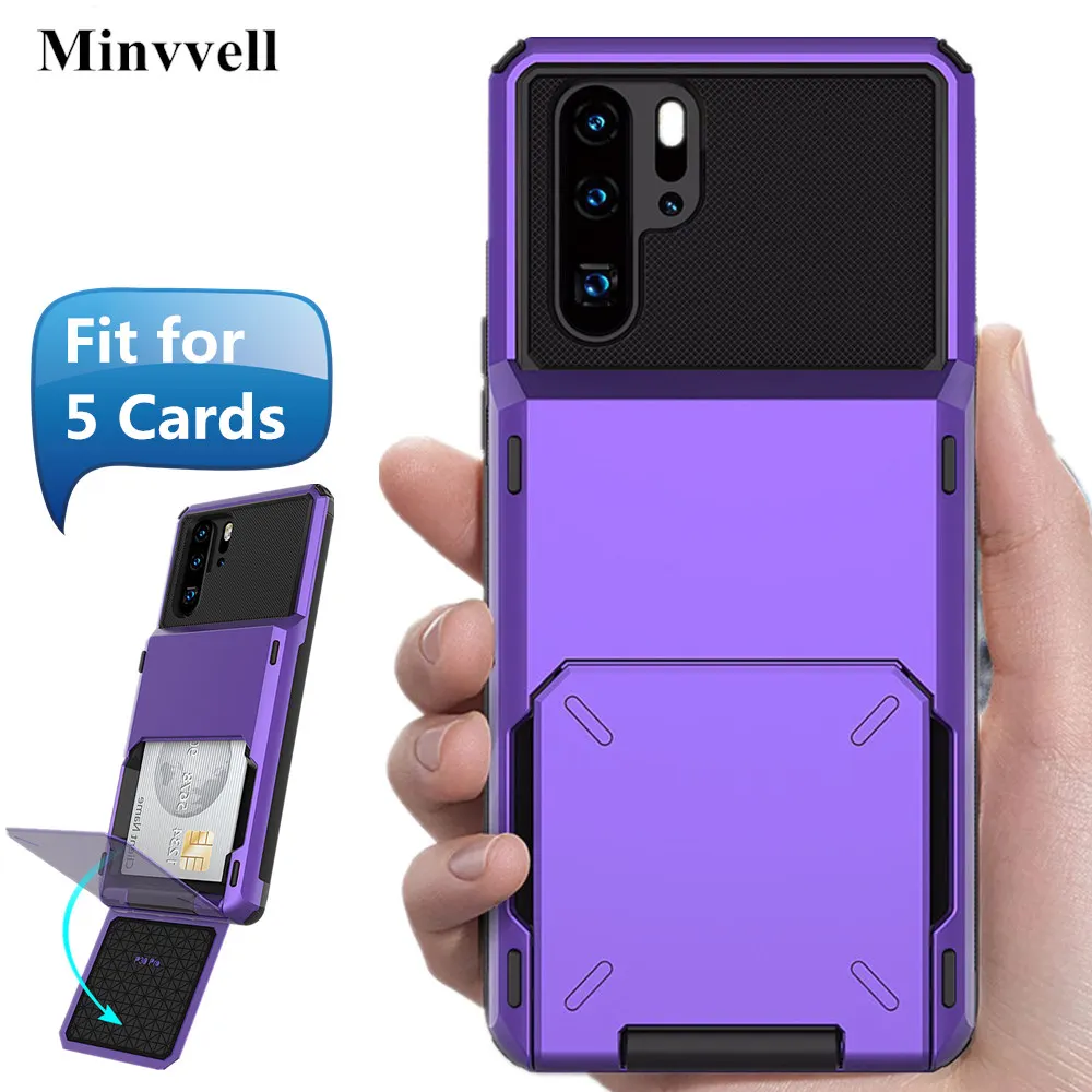 

For Huawei P30 Pro Lite P Smart 2019 Case Flip Card Slots Business Armor Case For Huawei P30 P30pro Cover For Psmart 2019 Covers