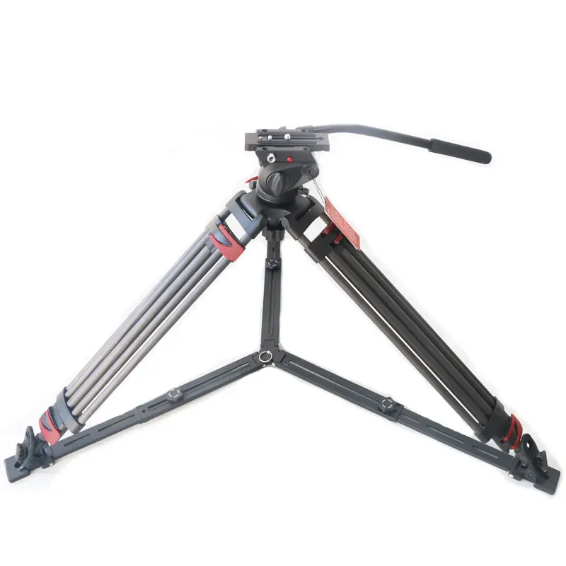  miliboo Portable tripod MTT609A/B Aluminum/Carbon fiber professional video camcorder Tripod VS manf