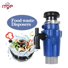ITOP Electric Kitchen Garbage Disposal Food Waste Processor 380W/500W ABS Plastic new kitchen food garbage processor disposal crusher food waste disposer stainless steel grinder material kitchen sink appliance