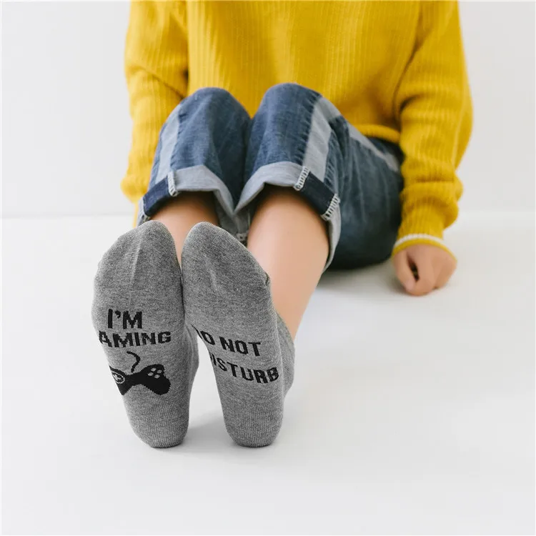 Новые носки унисекс «Мастер подарил Добби носки Добби бесплатно» забавные мягкие хлопковые носки повседневные носки с буквенным принтом для женщин - Цвет: Game 03