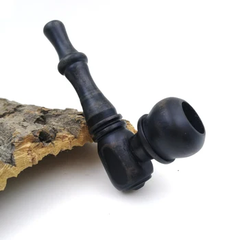Tanie Z Litego Drewna Rury Z Drewna Filtr Kominowy Rury Palenia Tytoniu Cigar Narguile Młynek Dymu Ustnik Lufka