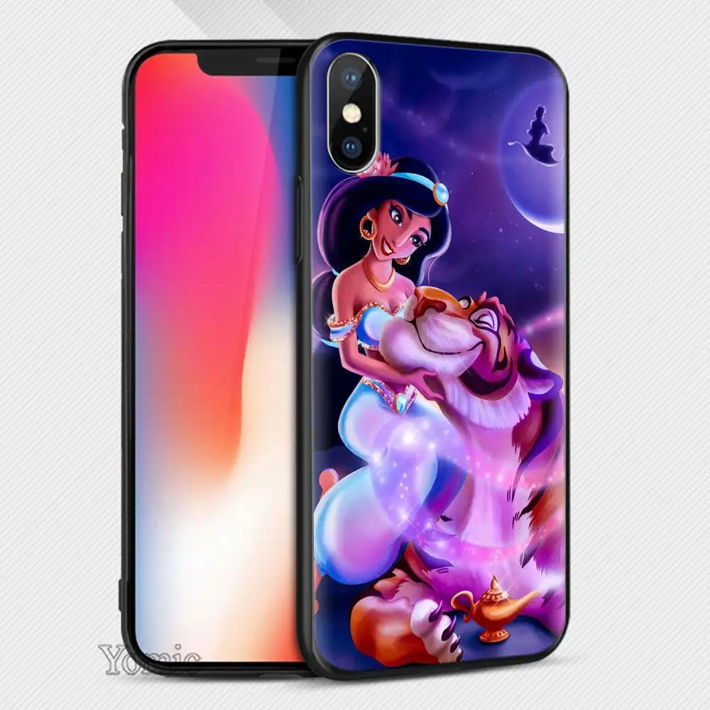 Aladdin Jasmine Princess Phone Case for Apple iPhone X XR XS MAX Cases for iPhone 7 8 6 6s Plus 5S SE Case Coque Aladdin Jasmine Princess Phone Case for Apple iPhone X XR XS MAX Cases for iPhone 7 8 6 6s Plus 5S SE Case Coque