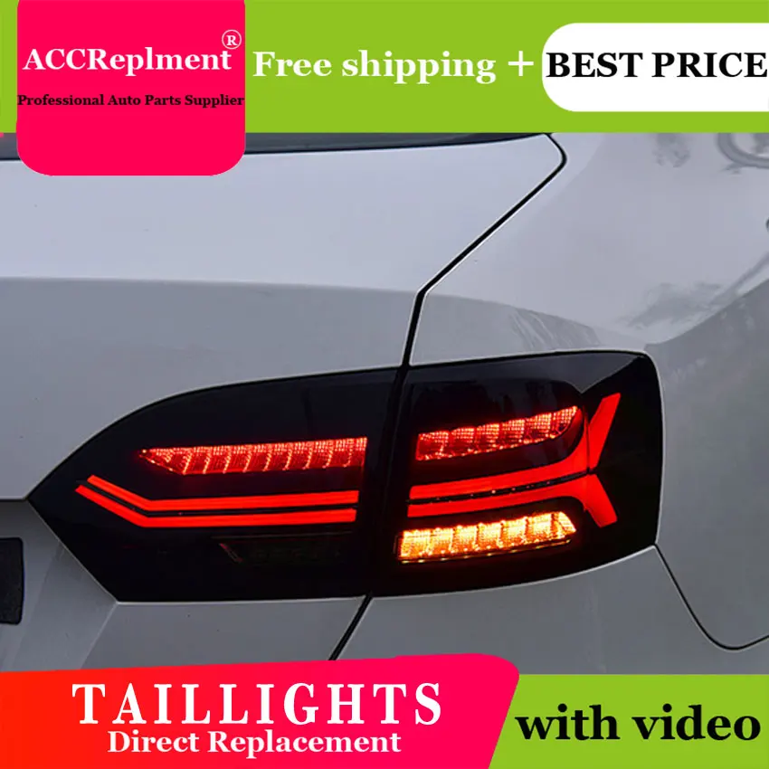 

4PCS Car Styling for VW Jetta Taillights 2012-2014 for Jetta LED Tail Lamp+Turn Signal+Brake+Reverse LED light