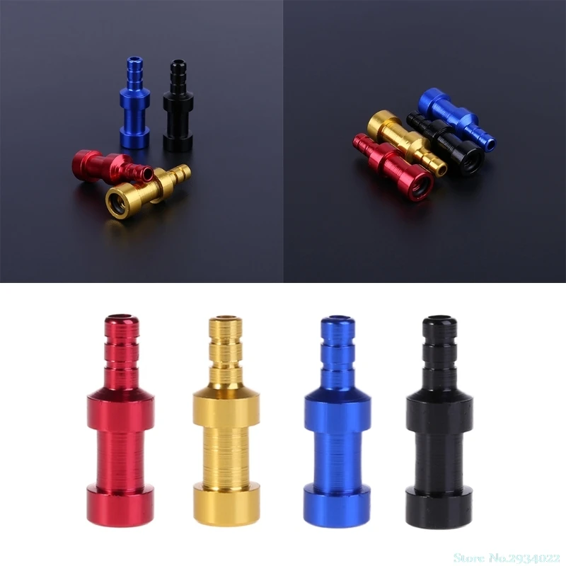 Bicycle Valve Adapter Presta to Schrader Valve Pump Aluminum Alloy Accessories
