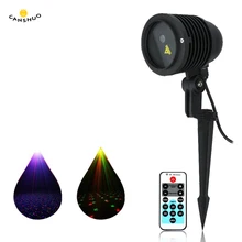 Лазерный проектор лампы на солнечных батареях Сад Рождество пейзаж елка световое шоу Водонепроницаемый IP67 RGB 20 Большой Вышивка крестом картины наружное освещение