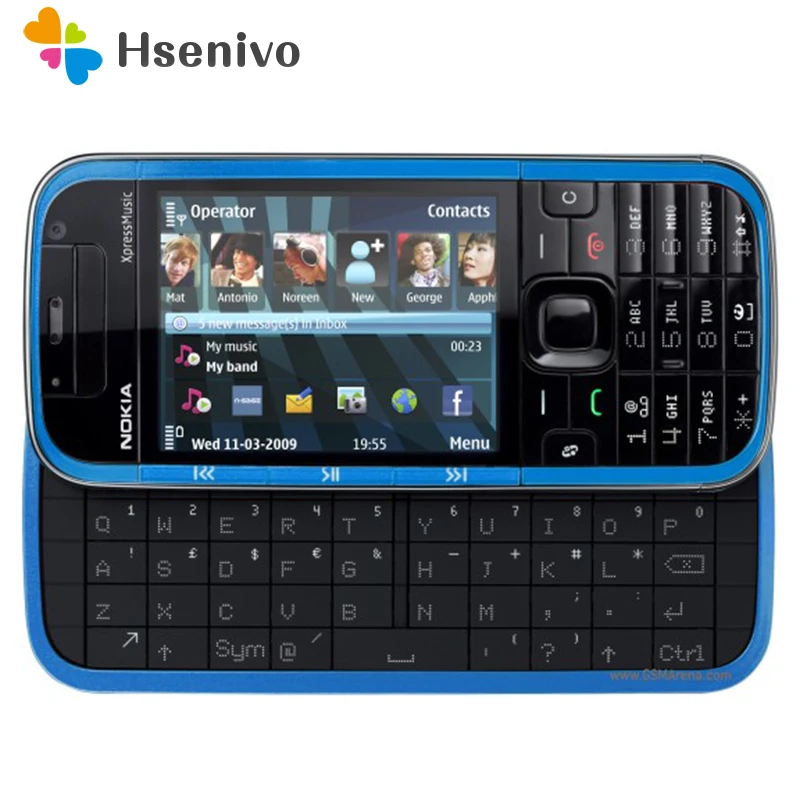 

5730 100% Original Nokia 5730 XpressMusic original phone unlocked quad band FM Radio GSM Symbian cellphone Refurbished