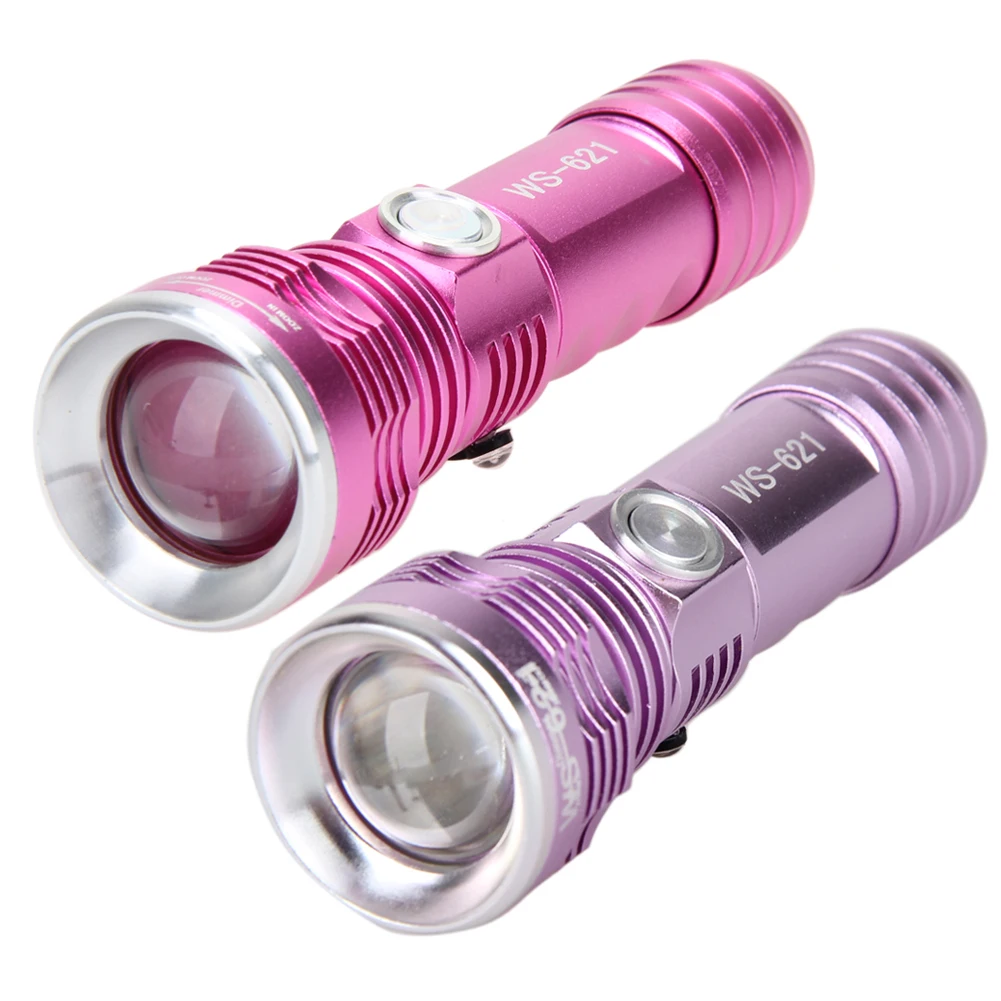 

High Quality 2 in 1 Q5 LED Flashlight White Light UV Blacklight 800Lumen Portable LED flashlight 4 Modes Lantern Torch