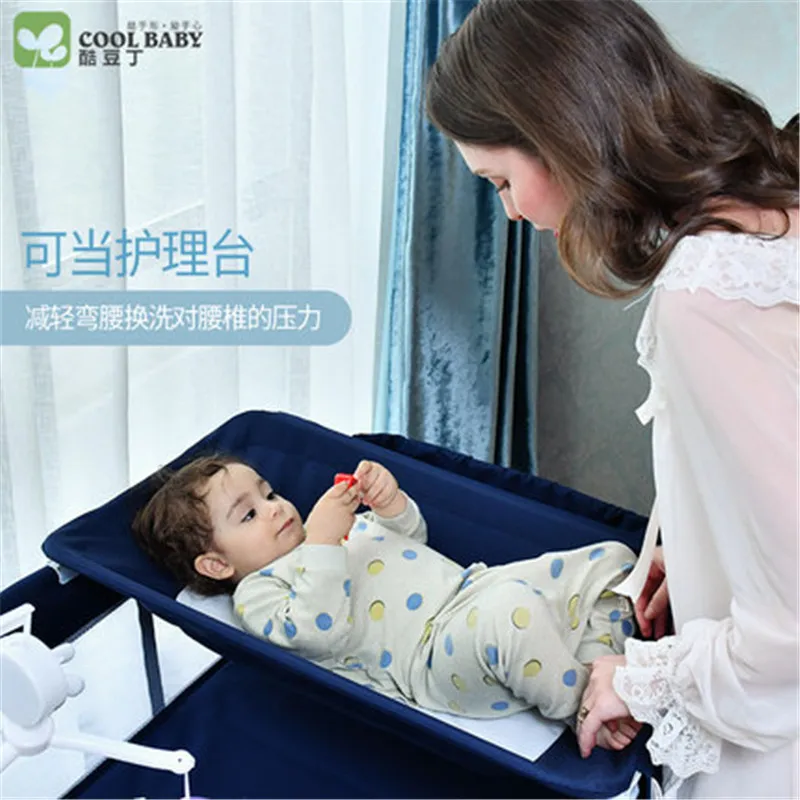 Coolbaby новое поколение кроватки Европейская многофункциональная Складная