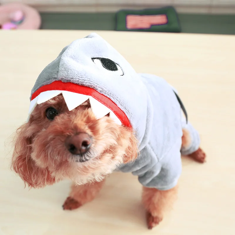 Одежда для собак PETCIRCLE, плюшевый щенок, французский бульдог, чихуахау, одежда для собак на осень и зиму, модная одежда для кошек и акул