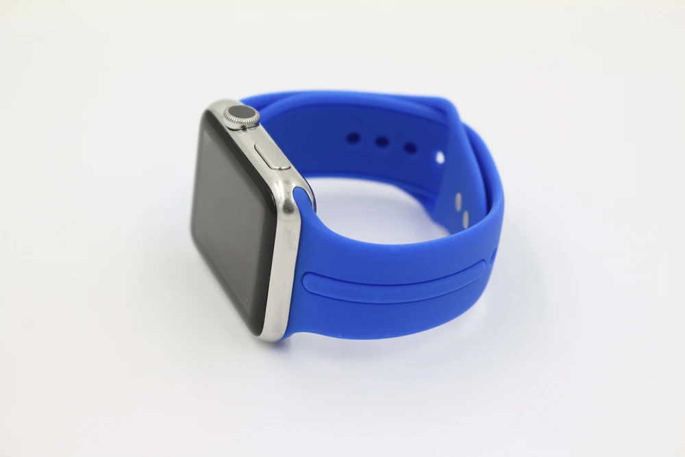 URVOI Sport band for apple watch series 1 2 Ultraman silicone strap for iWatch with pin and tuck closure single workout color16