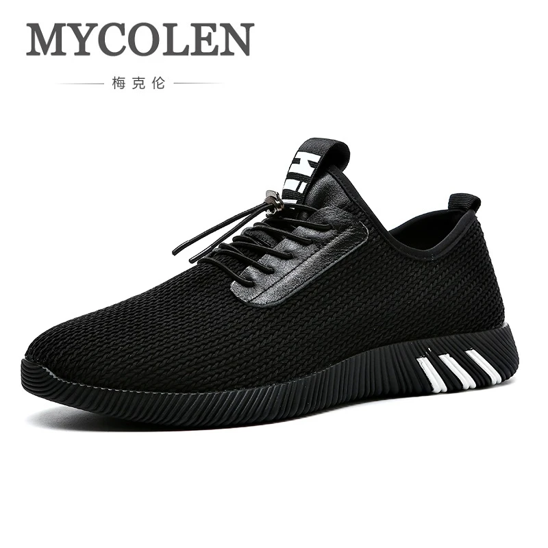 Hombres Moda Ocio Zapatos 2018 De Transpirable Mycolen Zapatillas Verano Negro Deporte Nuevos Calidad Los Alta Soulier Malla Homme xwY6xpOqR