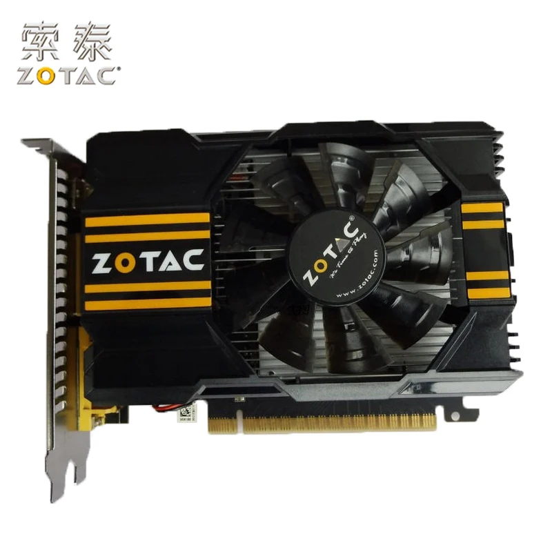 Оригинальная видеокарта ZOTAC GT630-1GD5 Thunder MB для NVIDIA GeForce GT630 GT600 1GD5 1G видеокарты 128 бит GDDR5 б/у 65 Вт